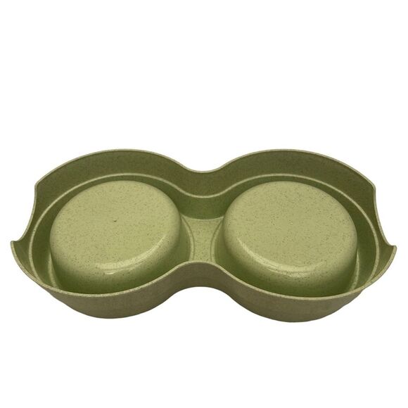 COPY - New small stainless steel double bowls with plastic stand - Picture 4 of 6